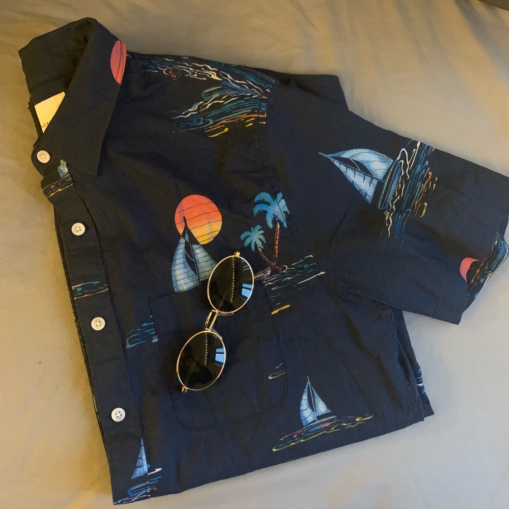 Men’s Short Sleeve Button Down